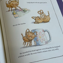 Load image into Gallery viewer, Luigi, the Spider Who Wanted to Be A Kitten