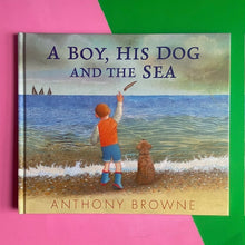Load image into Gallery viewer, A Boy, His Dog And The Sea