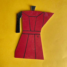 Load image into Gallery viewer, Coffee Pot Greetings Card