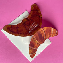 Load image into Gallery viewer, Croissant Greetings Card