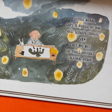 Load image into Gallery viewer, Little Monk Writes Rain