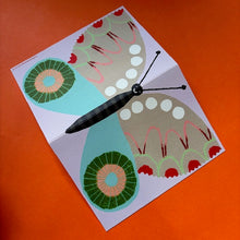 Load image into Gallery viewer, Purple Butterfly Card