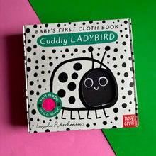 Load image into Gallery viewer, Baby's First Cloth Book - Cuddly Ladybird