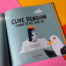 Load image into Gallery viewer, Clive Penguin Learns to Fly, Sort of