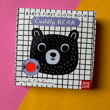 Load image into Gallery viewer, Baby's First Cloth Book: Cuddly Bear