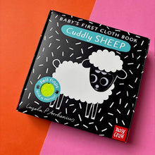 Load image into Gallery viewer, Baby's First Cloth Book: Cuddly Sheep