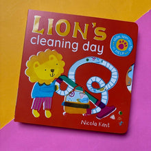 Load image into Gallery viewer, Lion's Cleaning Day