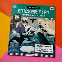 Load image into Gallery viewer, Arctic Life Sticker Play Reusable Activity Set