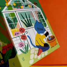 Load image into Gallery viewer, Gardening Allotment Concertina Card