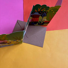 Load image into Gallery viewer, Outdoors Hiking Concertina Card
