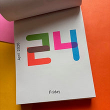 Load image into Gallery viewer, Karel Martens - Calendar 2026 / Every day is a new day