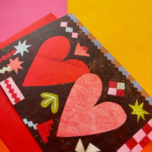 Load image into Gallery viewer, Two Hearts Mini Card