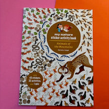 Load image into Gallery viewer, Animals of the Mountains : My Nature Sticker Activity Book