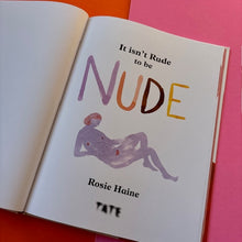 Load image into Gallery viewer, It isn't Rude to be Nude