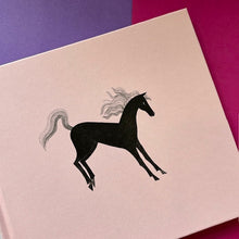 Load image into Gallery viewer, A Rose, A Bridge And A Wild Black Horse