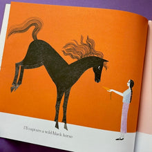 Load image into Gallery viewer, A Rose, A Bridge And A Wild Black Horse