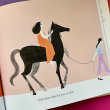 Load image into Gallery viewer, A Rose, A Bridge And A Wild Black Horse