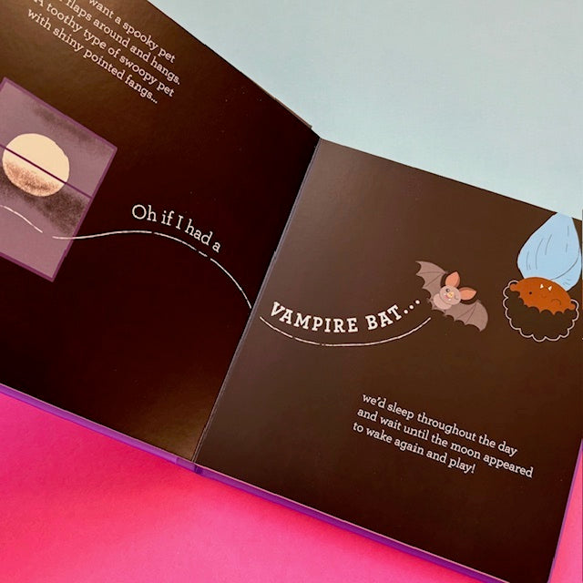 If I had a vampire bat SHELF EDITIONS