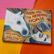 Load image into Gallery viewer, Rain Reading Horse