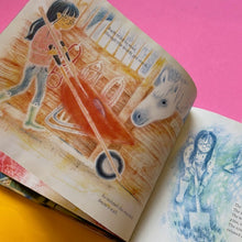 Load image into Gallery viewer, Rain Reading Horse