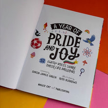 Load image into Gallery viewer, A Year of Pride and Joy : 52 LGBTQ+ Voices Share Their Life Passions