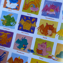 Load image into Gallery viewer, 100 Mighty Dragons All Named Broccoli