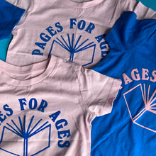 Load image into Gallery viewer, Pages For Ages ™ T-Shirt