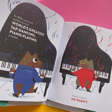 Load image into Gallery viewer, Wally the World's Greatest Piano Playing Wombat