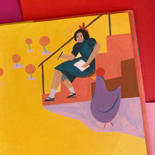 Load image into Gallery viewer, The Strange Birds Of Flannery O'Connor - A Life *free pin badge*