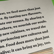 Load image into Gallery viewer, Feast Your Eyes On Food