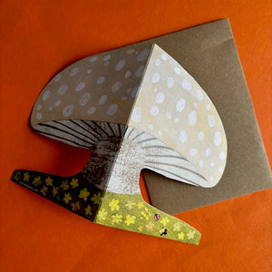 Spring Mushroom Card