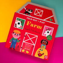 Load image into Gallery viewer, Fold-Out + Play: Farm
