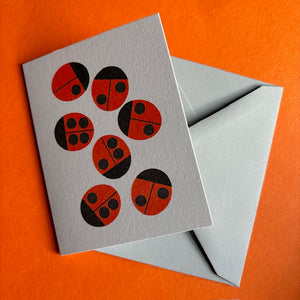 Ladybirds Mini Card