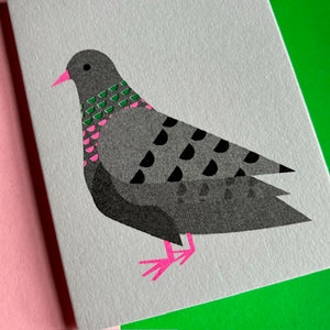 Pigeon Mini Card