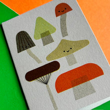 Load image into Gallery viewer, Mushrooms Mini Card
