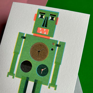 Robot Mini Card