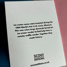 Load image into Gallery viewer, Ice Cream Mini Card
