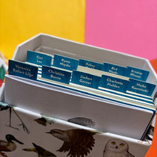 Load image into Gallery viewer, Bird Box: 100 Postcards by 10 Artists
