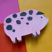 Load image into Gallery viewer, Spotty Pig Card
