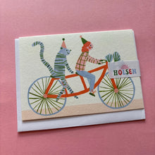 Load image into Gallery viewer, Tandem Bike Mini  Card
