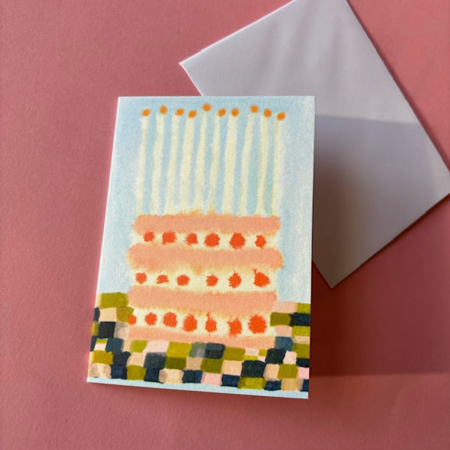Celebration Cake Mini Card