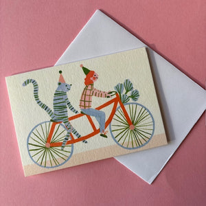 Tandem Bike Mini  Card