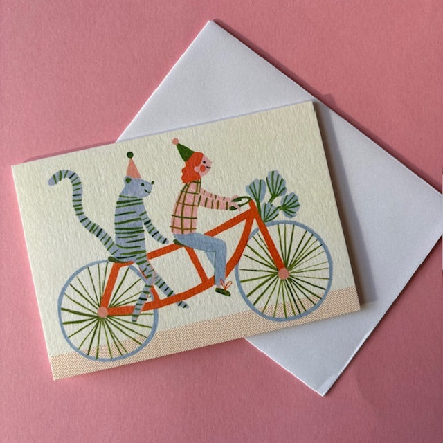 Tandem Bike Mini  Card