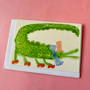 Party Croc Card