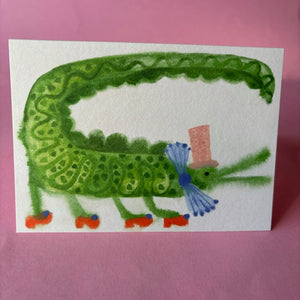 Party Croc Card