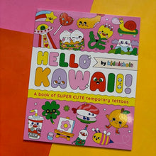 Load image into Gallery viewer, Hello Kawaii! : A book of super cute temporary tattoos

