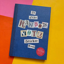 Load image into Gallery viewer, Ye Olde Ransom Note Sticker Book
