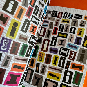 The Ransom Note Sticker Bok
