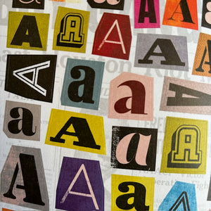 The Ransom Note Sticker Bok