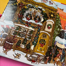 Load image into Gallery viewer, Brown Bear Wood: Christmas is Coming to Town! : A Fold-Out Christmas Village and Advent Calendar!
